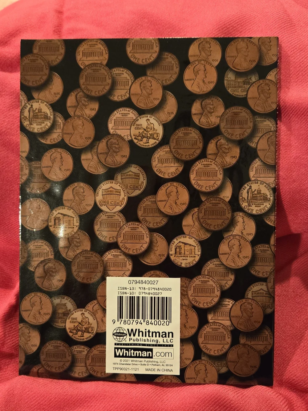 Whitman Penny Collector Book Starting 2014 - Brown & Black